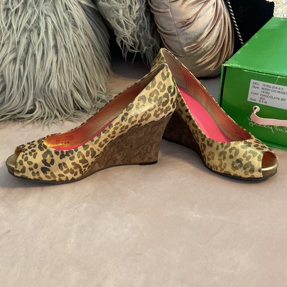 NWT Lilly Pulitzer Resort Chic Wedge - Picture 3 of 6